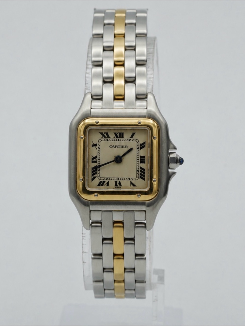 Cartier Panthère Cougar 1320 Steel & Gold Vintage Watch – 22mm – Authentic - Picture 8 of 8